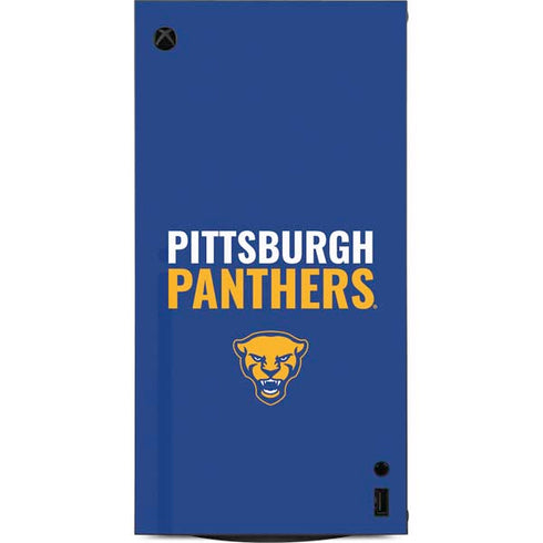 University of Pittsburgh Panthers XBox Series X Digital Edition Console Skin